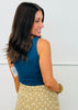Navy Haven V-Neck Bodysuit (Reg. and Plus)