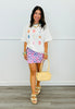 Olive Print Mini Skirt (Reg.) - 2 Colors