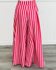 Striped Palazzo Pants (Reg. and Plus) - 5 Colors