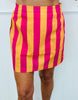 Colorful Stripe Mini Skirt (Reg.) - 3 Colors