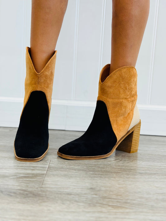 Tri-Tone Bold Edge Ankle Boot