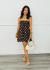 Brown Polka Dot Tunic Top/Dress (Reg.)