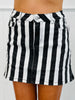 Nova Striped Denim Skirt (Reg. and Plus)