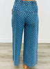 Drawstring Polka Dot Gaucho Pants (Reg.) - 2 Colors