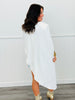 Off White Asymmetrical Blouse (Reg.)