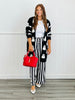 Black Vertical Vibes Stripe Pants (Reg. and Plus)