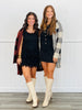 Longline Jacquard Sweater Cardigan (Reg.)-2 Colors