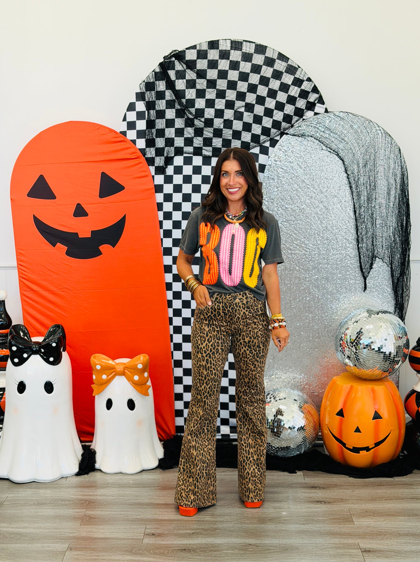 Boo Boxy Graphic Tee (Reg. and Plus)