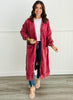 Mineral Washed Longline Cardigan (Reg)-2 Colors