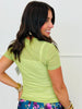 Mesh Short Sleeve Tee Top (Reg & Plus) - 5 Colors