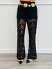 Lace Straight Leg Pants (Reg.) - 2 Colors