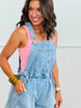 Cloud Wash Short Overalls (Reg.)