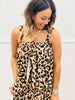 Leopard Ribbon Tie Jumpsuit (Reg.)