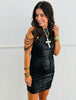 Black Sequin Mini Party Dress (Reg & Plus)