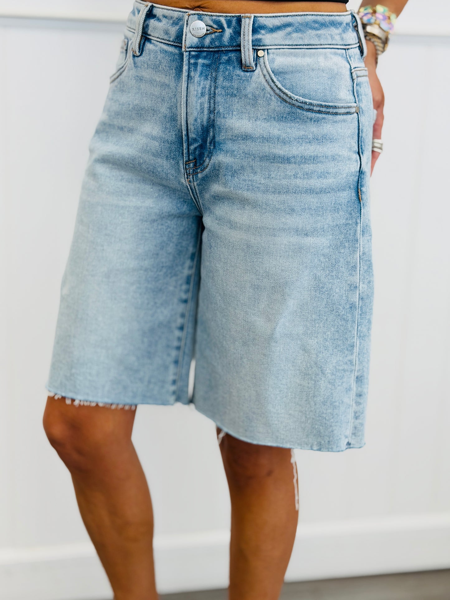 Risen Seaside Chic Bermuda Shorts (Reg. and Plus)