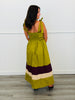 Martini Olive Contrast Midi Dress (Reg.)