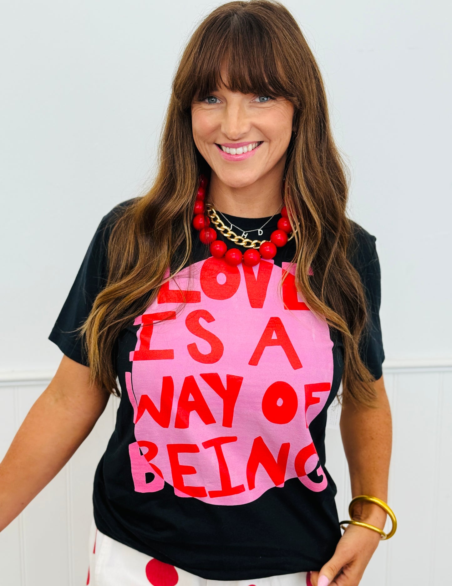 Love Is a Way of Being Tee (Reg. and Plus)