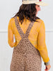 Leopard Barrel Leg Overalls (Reg.)