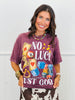 No Luck Just God Graphic Tee (Reg.)