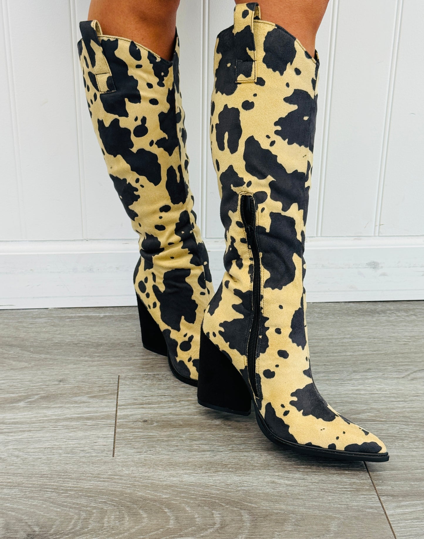 Cow Print Untamed Elegance Boots