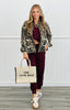 Burgundy Long Sleeve Top & Jogger Set (Reg. and Plus)