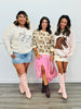 Western Theme Oversized Sweatshirt (Reg.)