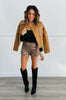 Faux Leather Moto Jacket (Reg)-3 Colors