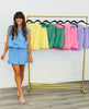 Solid Ruffle Hem Skort (Reg. and Plus) - 5 Colors