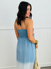 Ombre Smocked Maxi Dress (Reg.)