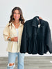 Quilted Balloon Sleeve Jacket (Reg.) - 2 Colors