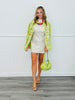 Cream/Black Polka Dot Jacquard Mini Dress (Reg.)