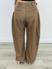 Cocoa Herringbone Pants (Reg. and Plus)