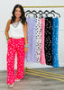 High Waist Polka Dot Pants (Reg & Plus)-6 Colors
