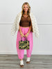 Cream Polka Dot Quilted Jacket (Reg.)
