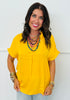 Essential Short Sleeve Blouse (Reg.)-8 Colors