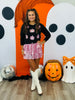 Sequin Jack-O-Lantern Long Sleeve Top (Reg. and Plus)