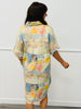 Patchwork Denim Shirt Dress (Reg & Plus)