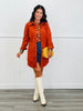 Corduroy Side Slit Button Down Top (Reg.) - 2 Colors