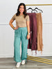 Side Slit Bow Tie Harem Pants (Reg.)-3 Colors
