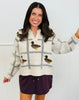 Mallard Duck Boxy Knit Sweater ( Reg.) - 2 Colors
