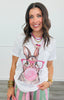 Bubble Gum Bunny Graphic Tee (Reg. and Plus)