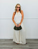 Cream/Black Polka Dot Halter Top & Pant Set (Reg.)