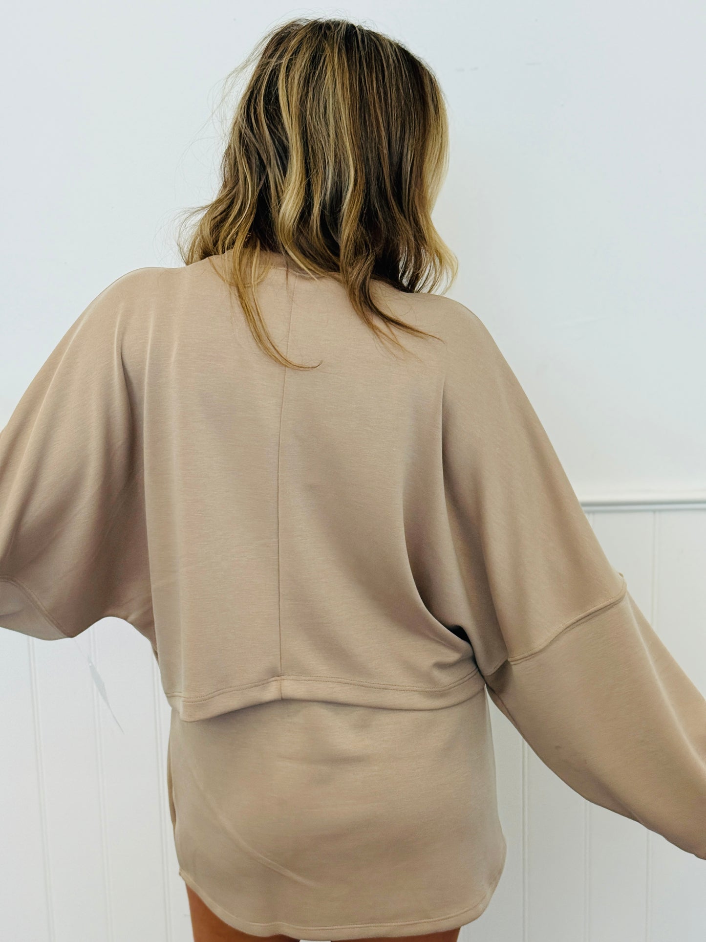 Pullover Scuba Modal Top (Reg.) - 2 Colors