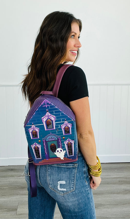 Glow-in-The-Dark Haunted House Backpack