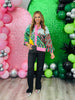 Queen Of Sparkles Licensed Yellow Brick Road to Oz Button Up Cardigan (Reg. and Plus)