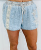 POL Crochet Star Patch Lace Shorts (Reg.)-2 Colors