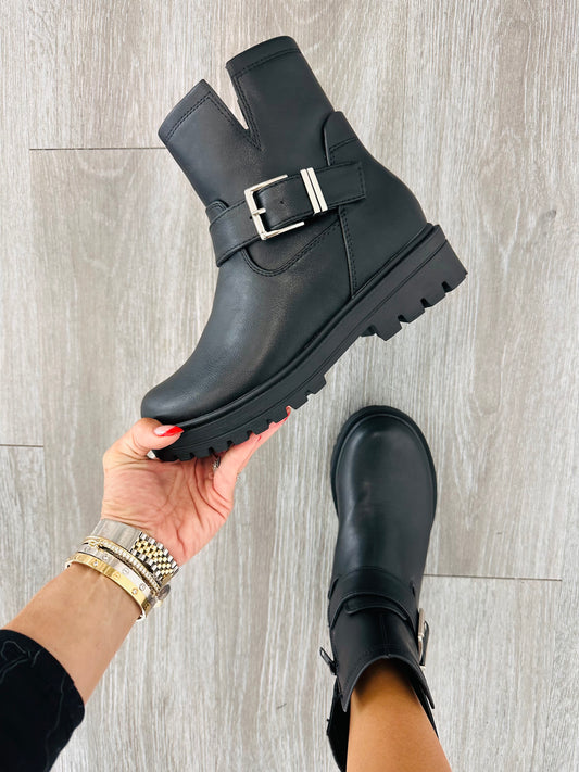 Black Feeling Bada$$ Ankle Boots