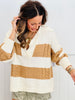 Striped Chunky Sweater Top (Reg & Plus) - 2 Colors
