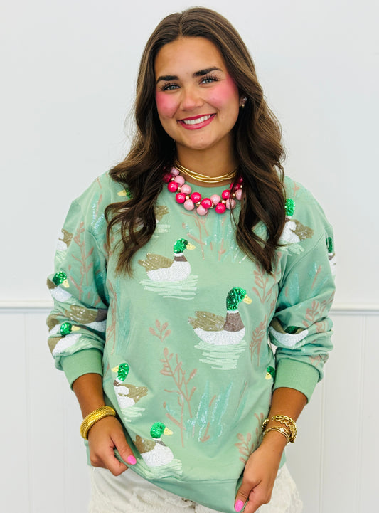 Marsh Mallard Sweatshirt (Reg. and Plus)