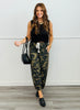 Washed Camo Side Tape Stripe Pants (Reg & Plus)